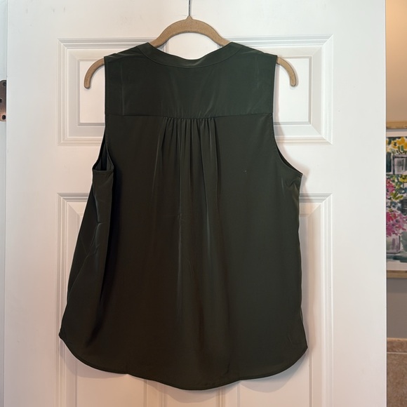 NWT J. Crew Factory Olive Green Tank - Picture 3 of 3